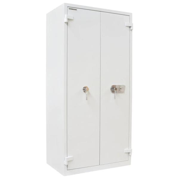 Rottner Stahlbüroschrank S2 Office 3 Fire Premium Doppelbartschloss lichtgrau T05649